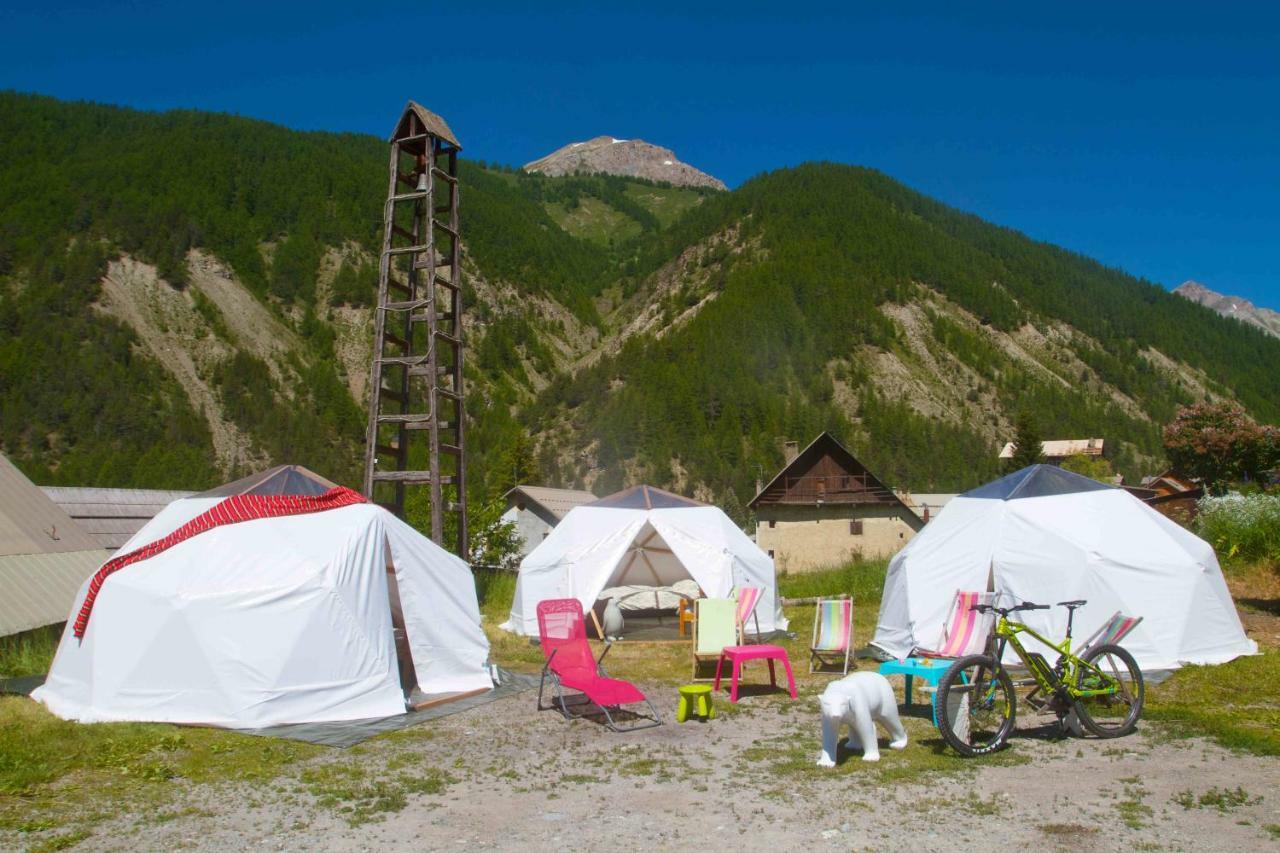 Les Domes Du Chalet Viso Hotell Arvieux Eksteriør bilde